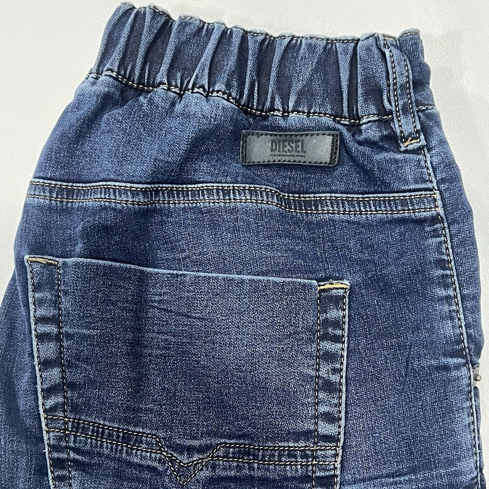 Diesel Jeans Men‎ Dark Blue Krooley Jogg Tapered Sweat Pants Distressed Sz 30X31